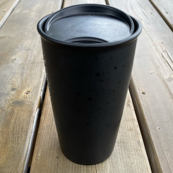 Starbucks Matte Black “&” Double Walled Travel Mug - Picture 6 of 11
